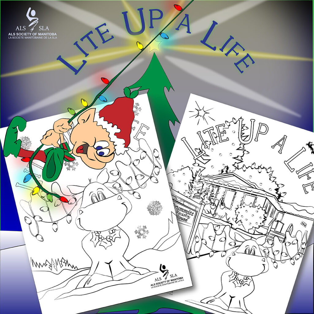 Lite Up a Life Colouring Sheets